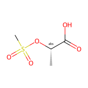(S)-2-((Methylsulfonyl)oxy)propanoic acid