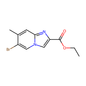 Ethyl 6-bromo-7-methylimidazo[1,2-a]pyridine-2-carboxylate
