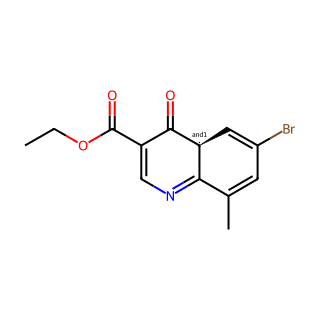 Ethyl 6-bromo-4-hydroxy-8-methylquinoline-3-carboxylate