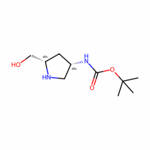 tert-Butyl N-[(3S,5S)-5-(hydroxymethyl)pyrrolidin-3-yl]carbamate