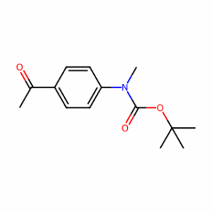 tert-Butyl (4-acetylphenyl)(methyl)carbamate