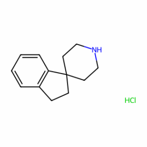 Spiro[1H-indene-1,4′-piperidine], 2,3-dihydro-, hydrochloride (1:1)