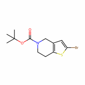 Thieno[3,2-c]pyridine-5(4H)-carboxylic acid, 2-bromo-6,7-dihydro-, 1,1-dimethylethyl ester