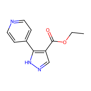 Ethyl 5-(pyridin-4-yl)-1H-pyrazole-4-carboxylate