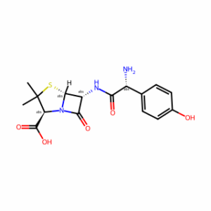 (2S,5R,6R)-6-[[(2R)-2-Amino-2-(4-hydroxyphenyl)acetyl]amino]-3,3-dimethyl-7-oxo-4-thia-1-azabicyclo[3.2.0]heptane-2-carboxylic acid
