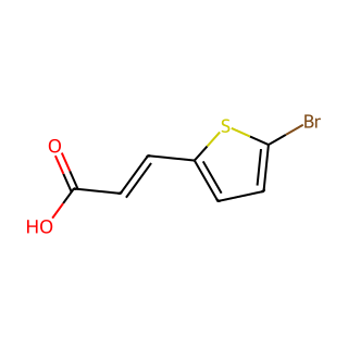 (E)-3-(5-Bromothiophen-2-yl)acrylic acid