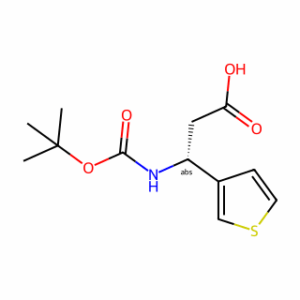 (R)-3-((tert-Butoxycarbonyl)amino)-3-(thiophen-3-yl)propanoic acid