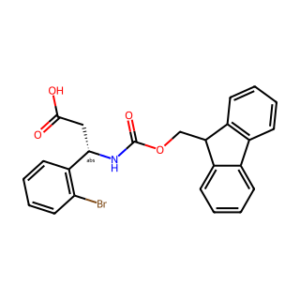 Fmoc-(S)-3-Amino-3-(2-bromophenyl)-propionic acid