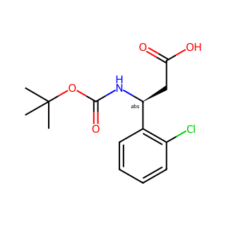 (S)-3-((Tert-Butoxycarbonyl)Amino)-3-(2-Chlorophenyl)Propanoic Acid