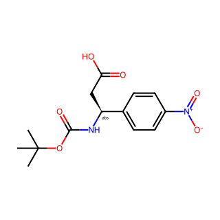 (S)-3-((tert-Butoxycarbonyl)amino)-3-(4-nitrophenyl)propanoic acid