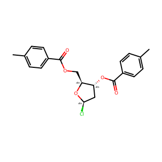(2S,3R,5R)-5-Chloro-2-(((4-Methylbenzoyl)Oxy)Methyl)Tetrahydrofuran-3-Yl 4-Methylbenzoate