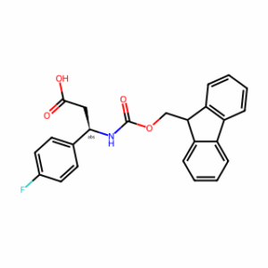 (R)-3-((((9H-Fluoren-9-yl)methoxy)carbonyl)amino)-3-(4-fluorophenyl)propanoic acid