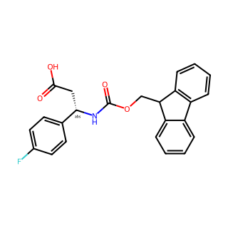 (S)-3-((((9H-Fluoren-9-yl)methoxy)carbonyl)amino)-3-(4-fluorophenyl)propanoic acid