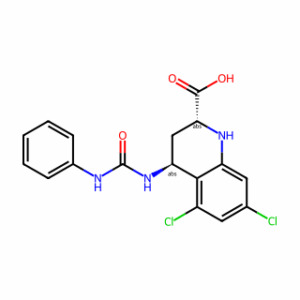 (2R，4S)-5，7-Dichloro-4-(3-phenylureido)-1，2，3，4-tetrahydroquinoline-2-carboxylic acid