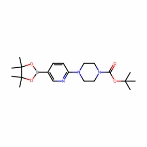 tert-Butyl 4-(5-(4,4,5,5-tetramethyl-1,3,2-dioxaborolan-2-yl)pyridin-2-yl)piperazine-1-carboxylate