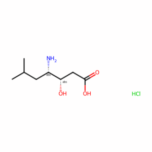 (3S,4S)-4-AMINO-3-HYDROXY-6-METHYLHEPTANOIC ACID HYDROCHLORIDE