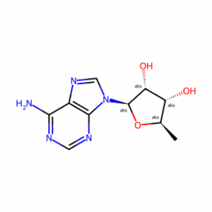 (2R,3R,4S,5R)-2-(6-Amino-9H-purin-9-yl)-5-methyltetrahydrofuran-3,4-diol