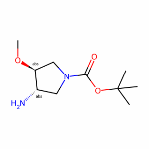 trans-tert-Butyl 3-amino-4-methoxypyrrolidine-1-carboxylate
