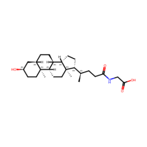 Glycine, N-[(3a,5b)-3-hydroxy-24-oxocholan-24-yl]-