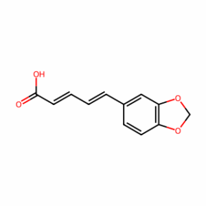 (2E,4E)-5-(1,3-benzodioxol-5-yl)-2,4-pentadienoic acid