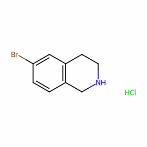 Isoquinoline, 6-bromo-1,2,3,4-tetrahydro-, hydrochloride (1:1)
