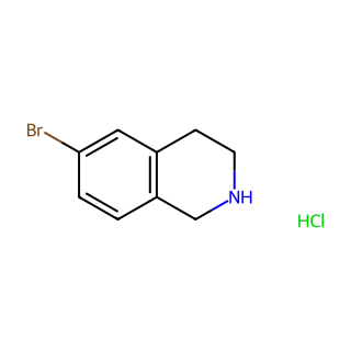 Isoquinoline, 6-bromo-1,2,3,4-tetrahydro-, hydrochloride (1:1)