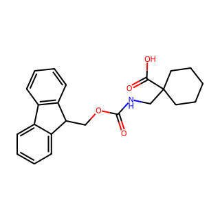 Fmoc-1-aminomethyl-cyclohexane carboxylic acid