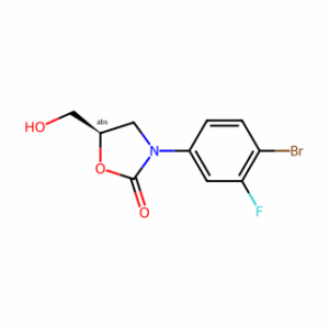 (R)-3-(4-Bromo-3-fluorophenyl)-5-(hydroxymethyl)oxazolidin-2-one