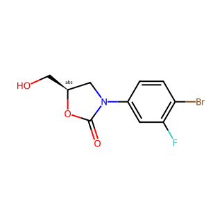 (R)-3-(4-Bromo-3-fluorophenyl)-5-(hydroxymethyl)oxazolidin-2-one