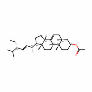 Stigmasta-7,22-dien-3-ol, acetate, (3beta,5alpha,22E)-
