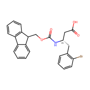 (S)-3-((((9H-Fluoren-9-yl)methoxy)carbonyl)amino)-4-(2-bromophenyl)butanoic acid