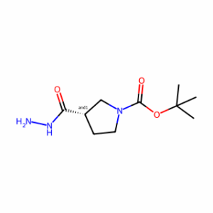 tert-butyl 3-(hydrazinecarbonyl)pyrrolidine-1-carboxylate