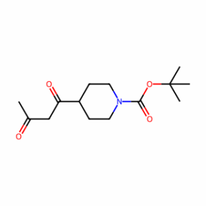 tert-Butyl 4-(3-oxobutanoyl)piperidine-1-carboxylate