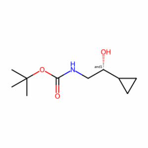 tert-Butyl (2-cyclopropyl-2-hydroxyethyl)carbamate