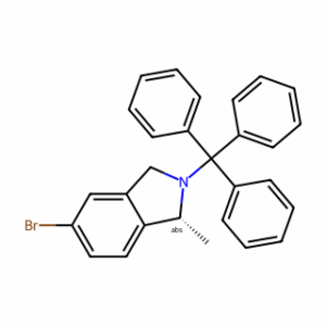 (1R)-5-Bromo-2,3-dihydro-1-methyl-2-(triphenylmethyl)-1H-isoindole
