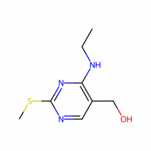 (4-(Ethylamino)-2-(methylthio)pyrimidin-5-yl)methanol