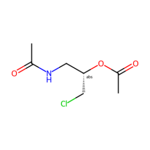 (S)-1-Acetamido-3-chloropropan-2-yl acetate