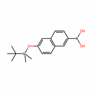 (6-((Tert-Butyldimethylsilyl)Oxy)Naphthalen-2-yl)Boronic Acid