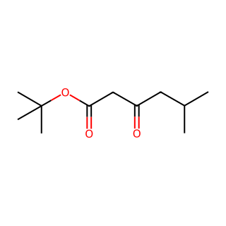 Hexanoic acid, 5-methyl-3-oxo-, 1,1-dimethylethyl ester