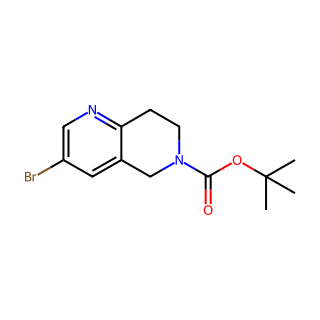 tert-Butyl 3-bromo-7,8-dihydro-1,6-naphthyridine-6(5H)-carboxylate