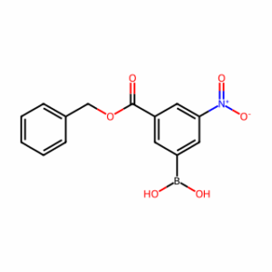 (3-((Benzyloxy)Carbonyl)-5-Nitrophenyl)Boronic Acid