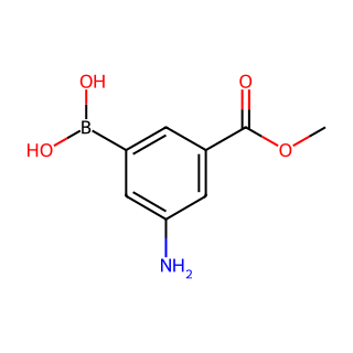 (3-Amino-5-(methoxycarbonyl)phenyl)boronic acid