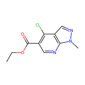 ETHYL 4-CHLORO-1-METHYL-1H-PYRAZOLO[3,4-B]PYRIDINE-5-CARBOXYLATE