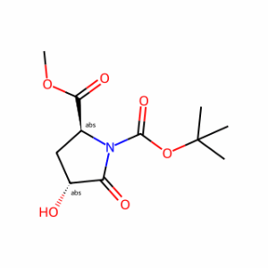 (2S,4R)-1-tert-Butyl 2-methyl 4-hydroxy-5-oxopyrrolidine-1,2-dicarboxylate