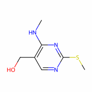 (4-(Methylamino)-2-(methylthio)pyrimidin-5-yl)methanol