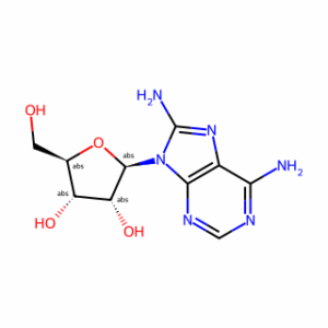 (2R,3R,4S,5R)-2-(6,8-Diamino-9H-purin-9-yl)-5-(hydroxymethyl)tetrahydrofuran-3,4-diol
