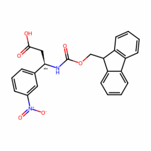 (R)-3-((((9H-Fluoren-9-yl)methoxy)carbonyl)amino)-3-(3-nitrophenyl)propanoic acid