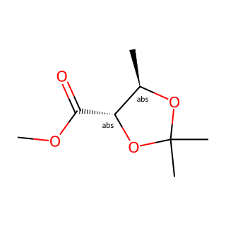 METHYL (4S)-TRANS-2,2,5-TRIMETHYL-1,3-DIOXOLANE-4-CARBOXYLATE