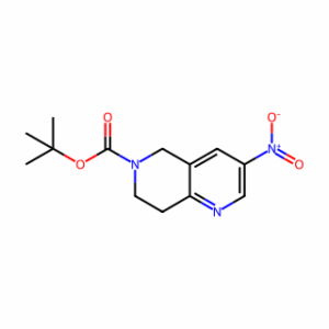 tert-Butyl 3-nitro-7,8-dihydro-1,6-naphthyridine-6(5H)-carboxylate