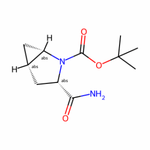 tert-butyl (1S,3S,5S)-3-carbamoyl-2-azabicyclo[3.1.0]hexane-2-carboxylate